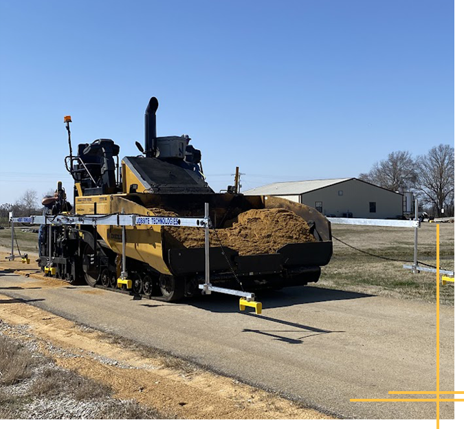 machine at worksite